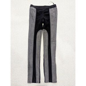 BCBGMaxazaria Women's Dark and Ligh Washed Jackson Moto Leggings Size Small